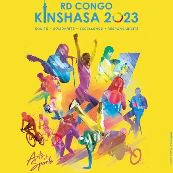 Jeux de la Francophonie Kinshasa 2023 — site officiel, RDC
