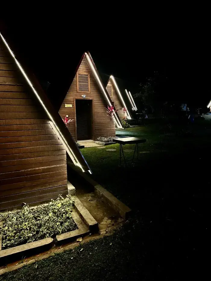 Seli Safari Resort à Zongo, Congo — vue sur les chutes — photo 7